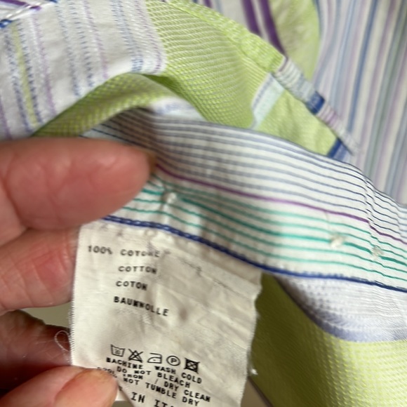 ETRO shirt, 100% cotton, size 42 - Picture 7 of 12